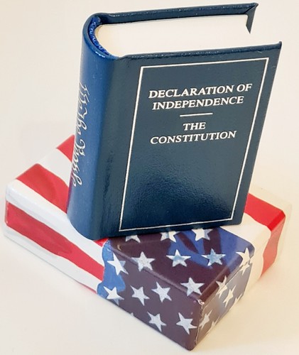 Miniaturbuch declaration of - -,