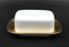 Rosenthal Form Berlin Kurfürstendamm Goldrand Butterdose Butterglocke Porzellan