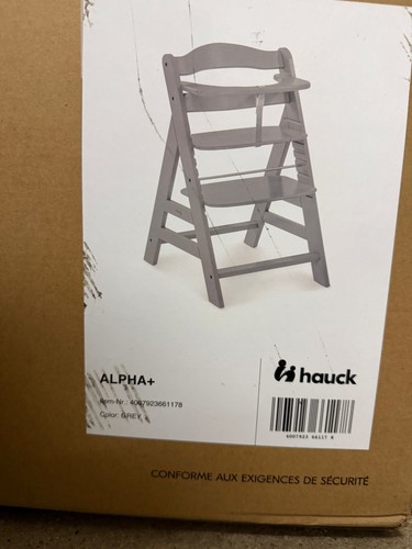 Hauck alpha plus hochstuhl - alpha,