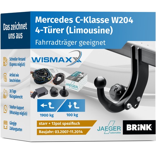 Ahk für mercedes klasse - mercedes, c-klasse