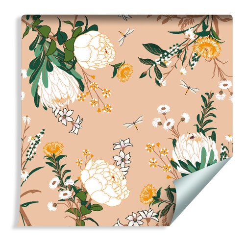 10m vlies tapete rolle natur - 10m,