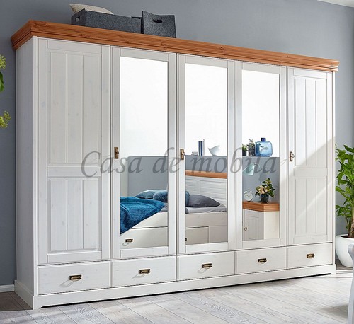 Kleiderschrank neapel 5türig - kleiderschrank,