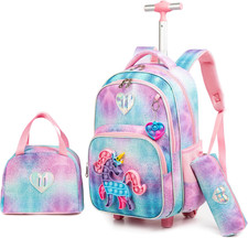 Pop Push It Schulranzen Mit Rollen, Toy Schulranzen Trolley Pop Kinder, Fidget T