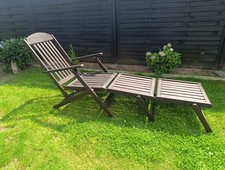 Terrassen Liegestuhl Liegefläche 160 X 50 cm