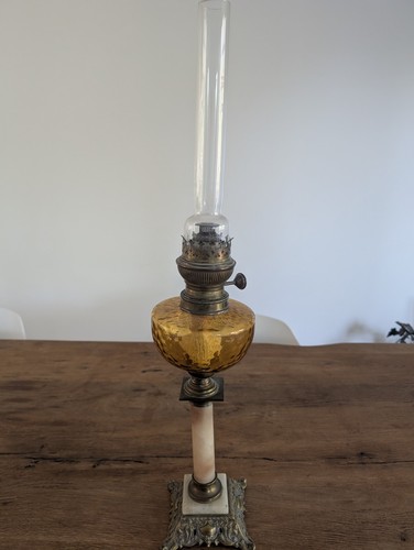 Antike petroleumlampe 1900 - antike, um