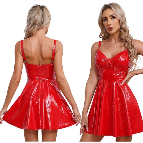 Damen lack leder linie sexy - damen,