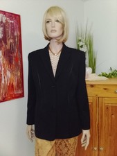 GELCO - eleganter edler (Abend-) Blazer Gr.42 in schwarz - neuwertig