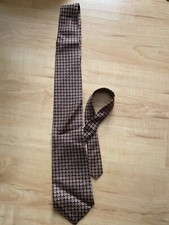 Krawatte, Herren, Rot mit Muster, Reine Seide, gebraucht, ATWARDSON,, England