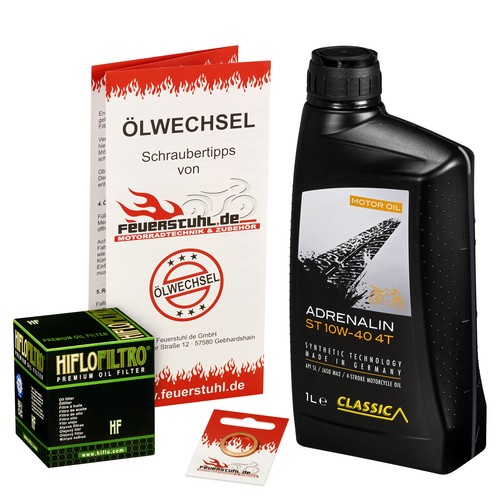 ölwechselset adrenaline hiflo - Ölwechselset, adrenaline/hiflo