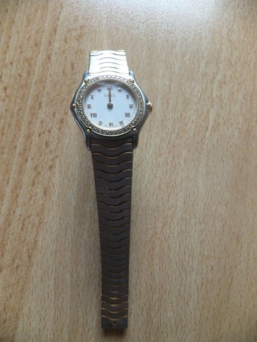 Ebel damenuhr mit diamanten - ebel,