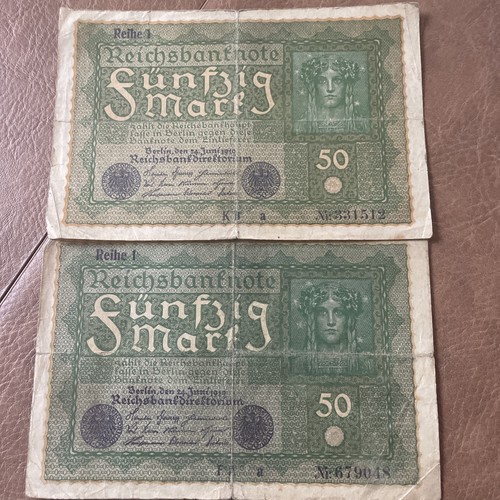 Reichsbanknoten mark berlin - reichsbanknoten,