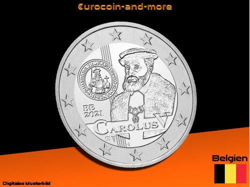 Euro belgien 2021 500 - 2,
