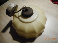 antike  Deckenlampe  Deckenleuchter   24x 13 cm unrestauriert 1940-1950