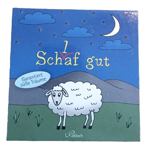 Schaf gut garantiert - sch(l)af, gut: