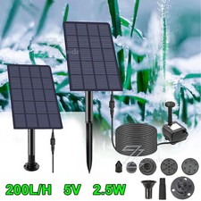 Solar Pumpe 2,5W Teichpumpe