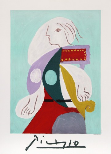 Pablo picasso femme la - femme, à