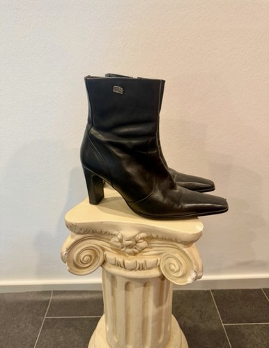 Bally damen leder stiefeletten - bally, leder-stiefeletten
