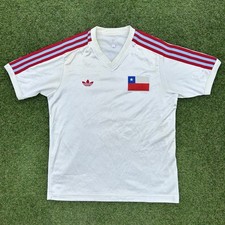 Retro Adidas Chile 1980s Reissued 2003 Men Football Shirt/Jersey/Trikot/Camiseta