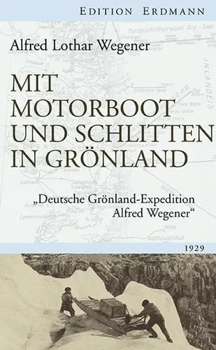 Mit motorboot und schlitten - schlitten, in