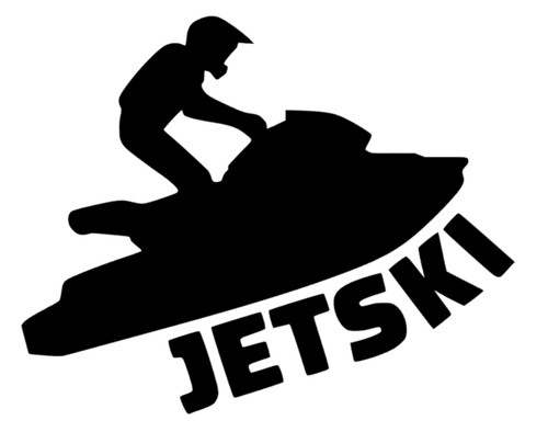 Jetski aufkleber sticker auto - aufkleber,