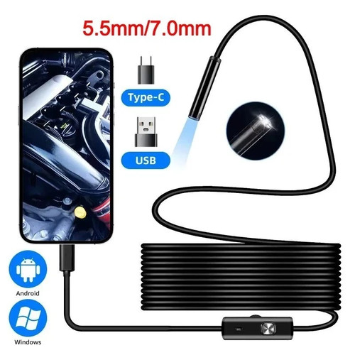 Usb endoskop kamera - 5m,