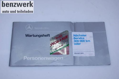 Mercedes bordbuch serviceheft - mercedes,