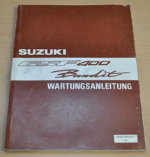 SUZUKI GSF 400 Bandit Motor Elektrik Fahrgestell Zylinder Werkstatthandbuch