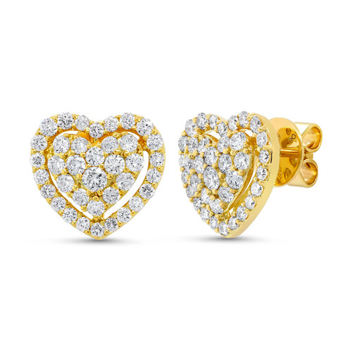 14k gelbgold herz - 1,25,
