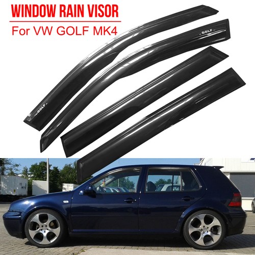 Schwarz mk4 regenabweiser - 4x,