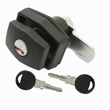 Klappenschloss Schloss Tür Serviceklappe Gaskasten Wohnwagen Wohnmobil schwarz Z