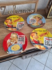 4 Stück Vintage Kelloggs