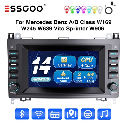Für mercedes benz klasse - benz, a/b