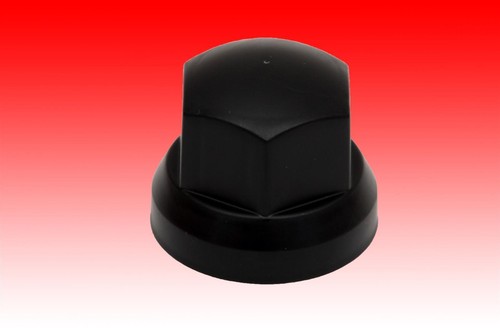 10x radmutterkappe schwarz - 10x,