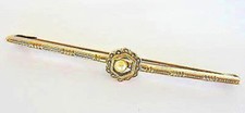 333 Gold Brosche Antik Vintage