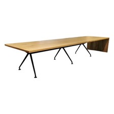 Wagner Esstisch W-Table Vollholz Eiche Geölt Tischbeine Aluminium 