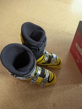 Alpine Skischuhe Damen Head Gr.24-24,5 guter Zustand Gelb Extra Warm Fast Clip