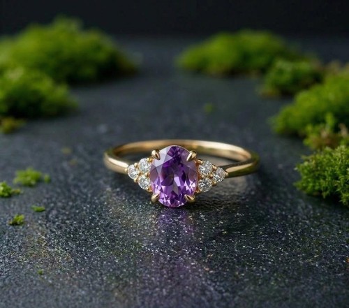 Karat amethyst oval - 1.50,