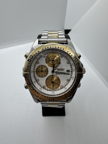 Seiko chronograph 7t42 6a0b - seiko,