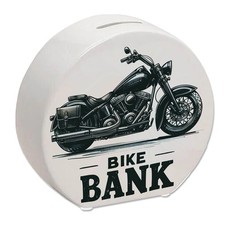 Cruiser Motorrad Spardose mit