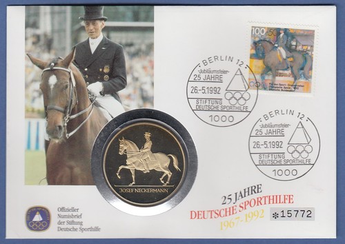 Numisbrief 1992 jahre - 25,