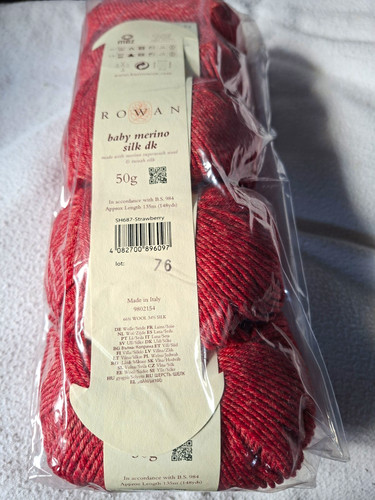 Rowan baby merino silk - silk, dk