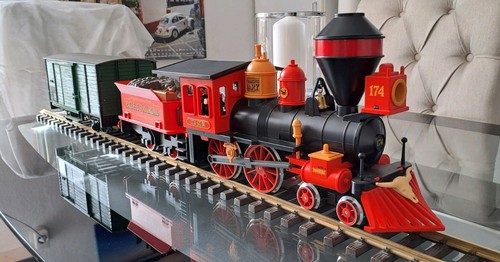 Playmobil 4054 westernlok mit - 4054,