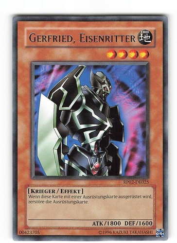 Yugioh gerfried eisenritter - eisenritter,