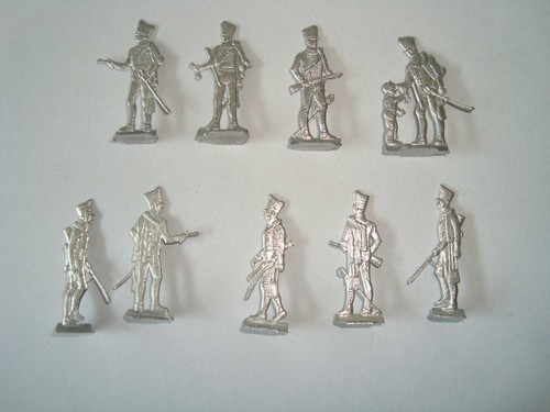 Zinnfiguren preuß husaren - zinnfiguren,