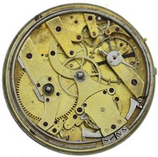 Hochwertiges ¼ Viertel- Repetitions- Werk Bj. ca. 1860-1900