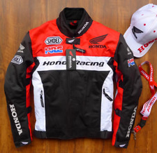 Neu Honda HRC Herren Breathable Motorcycle Jacke Cycling Jacket Winter/Summer DE