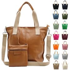 ITALY ★ ECHT LEDER XL SHOPPER SCHULTERTASCHE UMHÄNGETASCHE LEDERTASCHE BAG A4