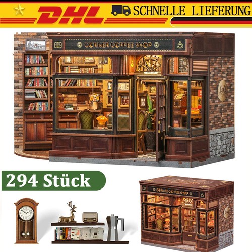 Holz puzzle bücherregal - 3d,