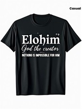 Men'S Elohim God Creator