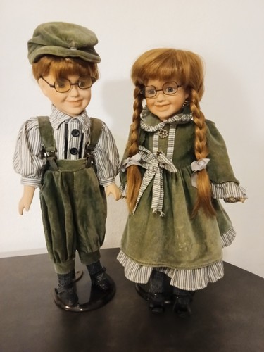 Porzellanpuppen paar junge - paar, &
